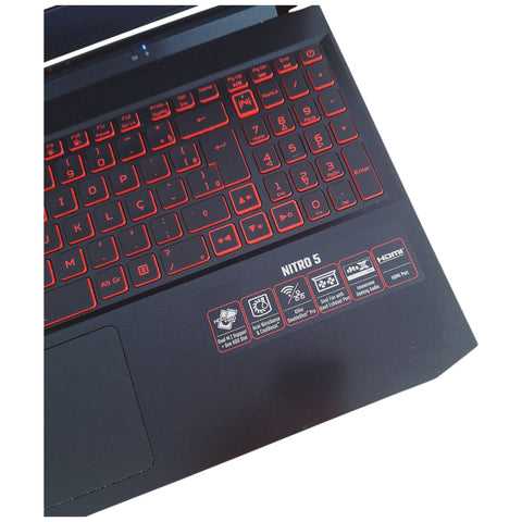 Notebook Gamer Acer Nitro 5 AN515-58-54UH Core i5 11 ger. 16gb SSD 512gb Windows 11